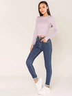 JENNA Skinny Farmernadrág -Magasított Derék 