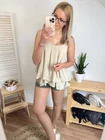 KORINA Fodros Aljú Top