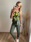 LARA LEMON Vékonypántos Atléta
