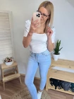 BABI Dekoltált Nyakú Extrázott Vállú Felső