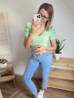 BABI V-Nyakú Extrázott Vállú Felső
