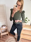 GERDA Fodros válú Khaki felső