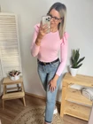 BABI V-Nyakú Extrázott Vállú Felső