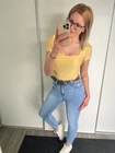 KIRA Basic Dekoltált Felső