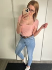 KIRA Basic Dekoltált Felső