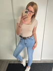 KIRA Basic Dekoltált Felső