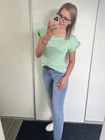 LARINA Bordázott Felső Fodrokkal