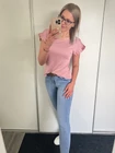 LARINA Bordázott Felső Fodrokkal