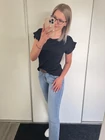 LARINA Bordázott Felső Fodrokkal