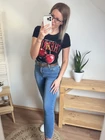 CHERRY Mintás Pamut Felső