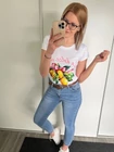 LA DOLCE VITA Mintás Pamut Felső