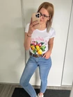 LA DOLCE VITA Mintás Pamut Felső
