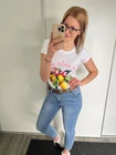LA DOLCE VITA Mintás Pamut Felső