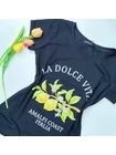 LEMONCELLO Mintás Pamut Felső