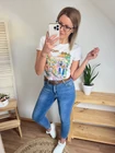 CAPRI Mintás Pamut Felső