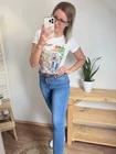 CAPRI Mintás Pamut Felső