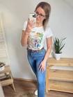 CAPRI Mintás Pamut Felső