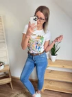 CAPRI Mintás Pamut Felső