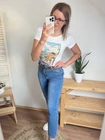 CAPRI Mintás Pamut Felső