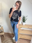 WOOD Mintás Pamut Felső