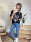 WOOD Mintás Pamut Felső