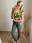 PANNA LEMON Fodros Felső