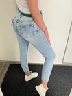 LIZ Boyfriend Farmernadrág Övtartozékkal