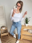 MEGGIE Boyfriend Farmernadrág Extrázva