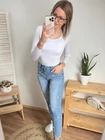 MEGGIE Boyfriend Farmernadrág Extrázva