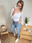 MEGGIE Boyfriend Farmernadrág Extrázva