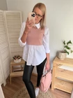 KRISZTINA Hosszított Ing Extrázva