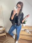 DETTI Sötétszürke Farmerkabát