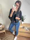 DETTI Sötétszürke Farmerkabát