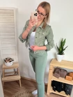 MOLLI Khaki Farmerkabát