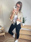MOLLI Bézs Farmerkabát