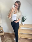 MOLLI Bézs Farmerkabát