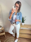 RUBI Strasszokkal Extrázott Farmerkabát