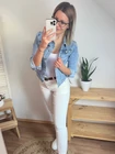 RUBI Strasszokkal Extrázott Farmerkabát