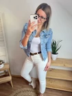 RUBI Strasszokkal Extrázott Farmerkabát