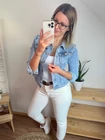 RUBI Strasszokkal Extrázott Farmerkabát