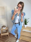 SZOFIA Extrázott Farmerkabát