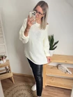 TAMI Ejtett Vállú Kötött Tunika