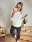 KITTI Kötött Pulóver Zsebbel