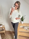 KITTI Kötött Pulóver Zsebbel