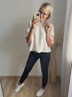NADINA Kötött Pulóver