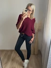 REGINA FLOWER Kötött Pulóver