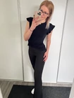 DEBI Bordázott Leggings Trapézszárral