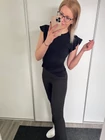 DEBI Bordázott Leggings Trapézszárral
