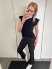 DEBI Bordázott Leggings Trapézszárral