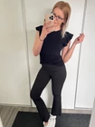 DEBI Bordázott Leggings Trapézszárral